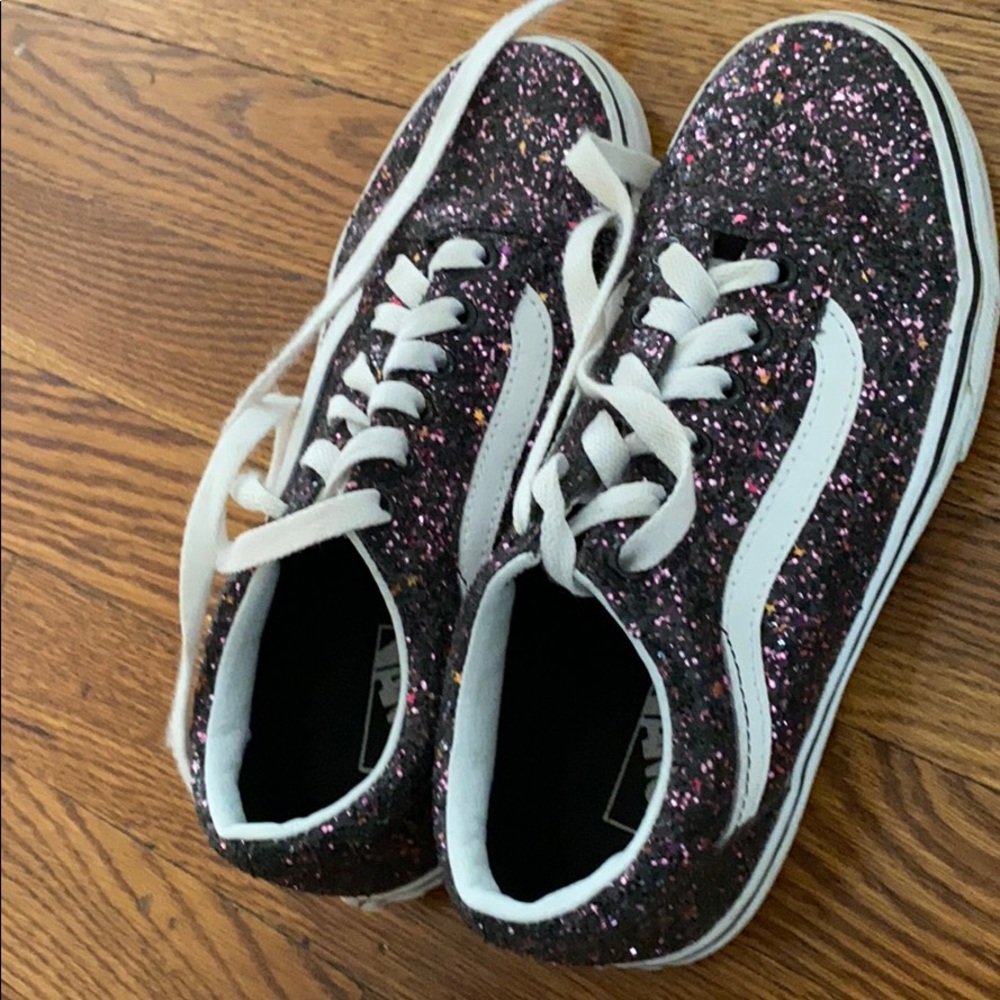 Girls Glitter Vans